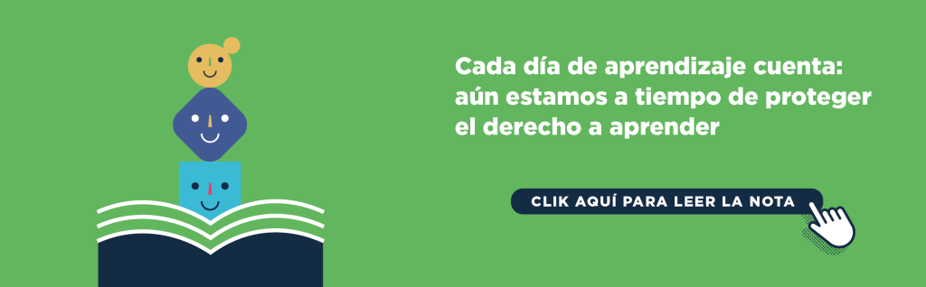 Cada día de aprendizaje cuenta: aún estamos a tiempo de proteger el derecho a aprender